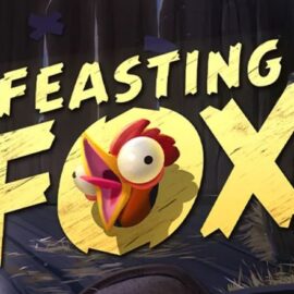 Feasting fox