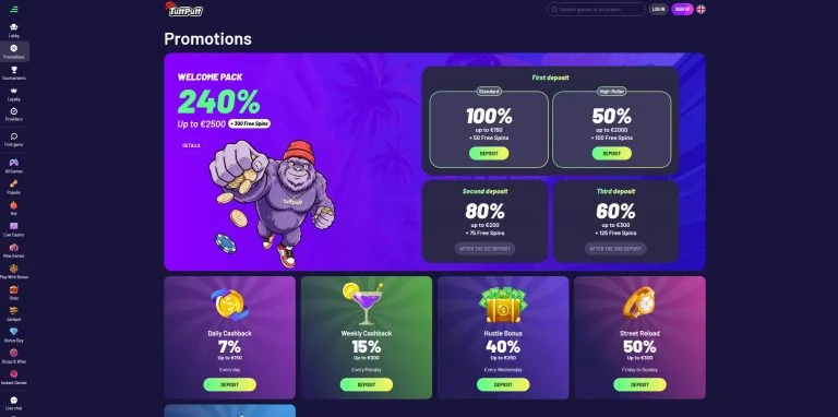 TuffPuff kazino promo akcijas 2